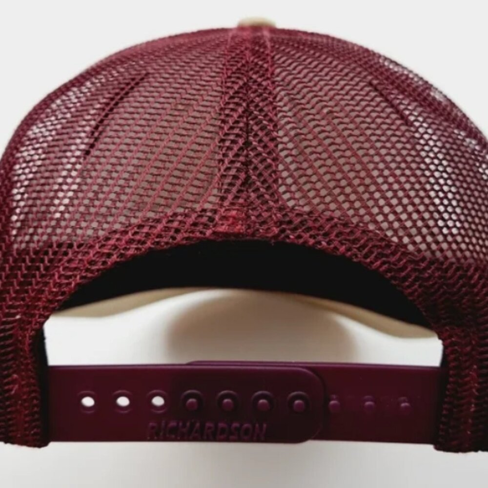 Florida State Seminoles Richardson 112 Trucker Mesh Snapback Cap Hat Embroidered - Picture 4 of 4